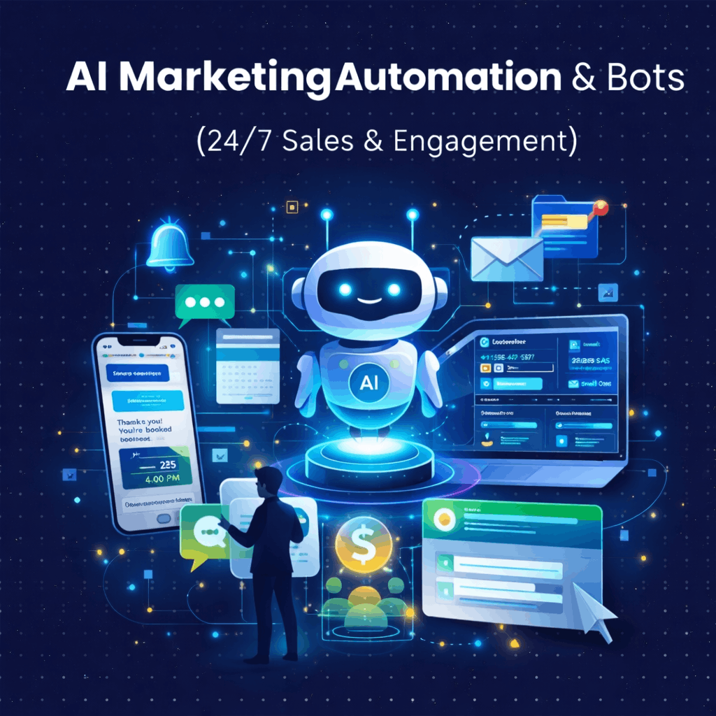 AI Marketing Automation & Bots​